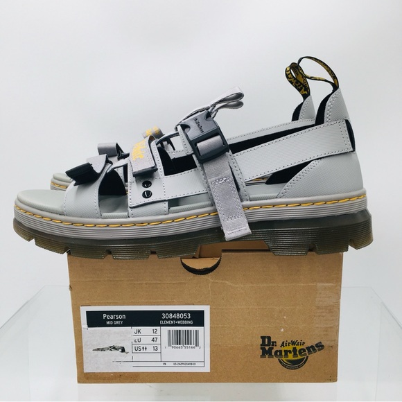 Dr. Martens Light Gray Strap Sandals Men’s Size 13 M main image 11